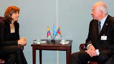 Rafael Ramírez y María Angela Holguín se reunirán en Caracas Rafael Ramírez y María Angela Holguín se reunirán en Caracas