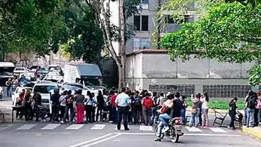 Reportan embotellamiento vehicular en Los Teques por protesta Reportan embotellamiento vehicular en Los Teques por protesta