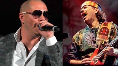 Pitbull y Santana compartirán escenario en gala de los Grammy Latino