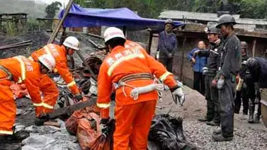 Fallecen 16 personas por accidente de mina en China