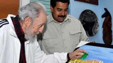 Maduro aseguró que se reunió con un "enérgico" Fidel Castro