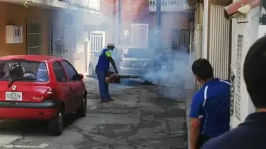 Realizan jornada de fumigación en Chacao Realizan jornada de fumigación en Chacao