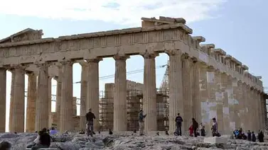 Amal Alamuddin analiza en Atenas el retorno de los mármoles del Partenón Amal Alamuddin analiza en Atenas el retorno de los mármoles del Partenón