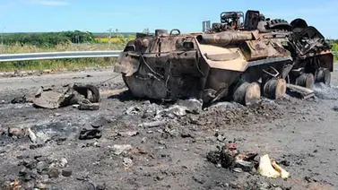 La batalla en aeropuerto de Donetsk hacen tambalear la tregua en Ucrania La batalla en aeropuerto de Donetsk hacen tambalear la tregua en Ucrania