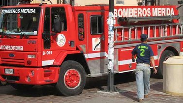 Bomberos de Mérida han atendido más 14.000 emergencias este año