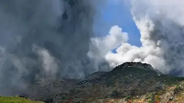 FOTOS: Estalló el volcán del Monte Ontake en Japón FOTOS: Estalló el volcán del Monte Ontake en Japón