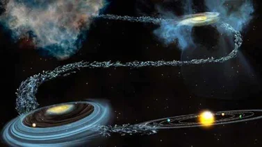 Parte del agua del Sistema Solar ya existía antes de la formación del Sol