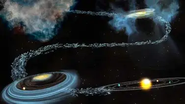 Parte del agua del Sistema Solar ya existía antes de la formación del Sol Parte del agua del Sistema Solar ya existía antes de la formación del Sol