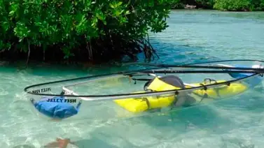 El nuevo Kayak transparente El nuevo Kayak transparente