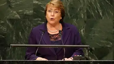 Bachelet destacó ante la ONU respeto a la estabilidad de las fronteras Bachelet destacó ante la ONU respeto a la estabilidad de las fronteras