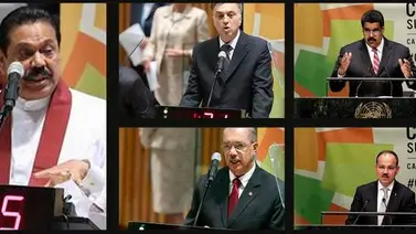 Estos Mandatarios asistieron a la Cumbre de la ONU