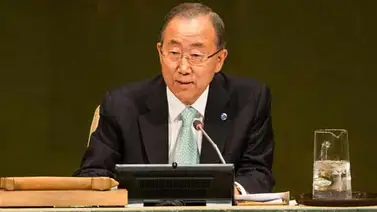 Ban Ki-moon: Hay que colocar al mundo en una nueva dirección Ban Ki-moon: Hay que colocar al mundo en una nueva dirección