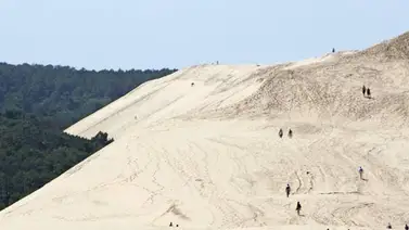 La duna de Pilat, un gran mar de arena La duna de Pilat, un gran mar de arena