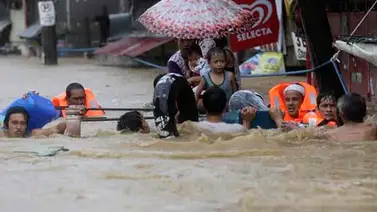 En Filipinas dos muertos y 475 mil afectados por tormenta tropical En Filipinas dos muertos y 475 mil afectados por tormenta tropical