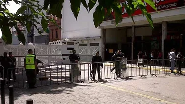 GNB custodia los alrededores del Palacio de Justicia
