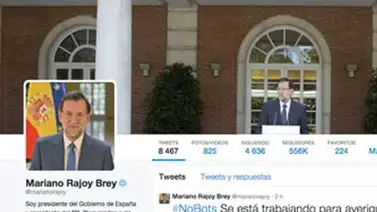 Twitter limpia la cuenta de Mariano Rajoy de falsos seguidores Twitter limpia la cuenta de Mariano Rajoy de falsos seguidores