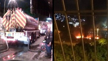 14 locales afectados tras incendio en Mercado de La Hoyada