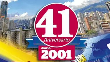 Este jueves celebra los 41 años de tu Diario 2001 Este jueves celebra los 41 años de tu Diario 2001