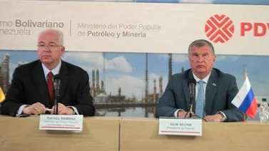Pdvsa y Rosneft suscriben acuerdo para aumentar producción de crudo