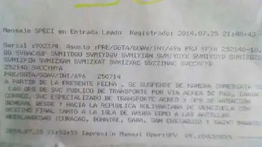 Reactivan vuelos entre Venezuela y Antillas neerlandesas Reactivan vuelos entre Venezuela y Antillas neerlandesas