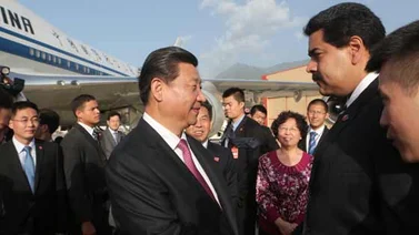 Presidente Maduro despidió a su homólogo chino