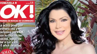 Astrid Carolina Herrera presenta a su hija en OK! Venezuela