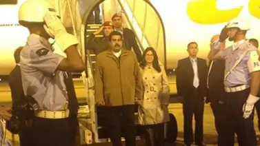 Presidente Maduro llega a Brasil Presidente Maduro llega a Brasil