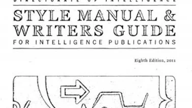 El libro de estilo de la CIA se filtra en internet