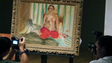 Fiscal venezolano recibe en Texas cuadro de Matisse