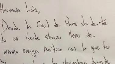 Leopoldo López le envía una carta a Luis Chataing