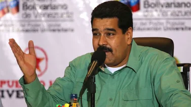 Maduro dice que su Gobierno afronta grandes dificultades y pide ayuda a estudiantes
