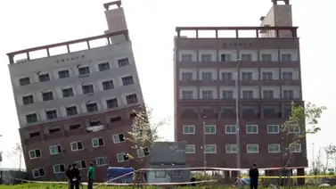 Edificio torcido en Corea del Sur Edificio torcido en Corea del Sur