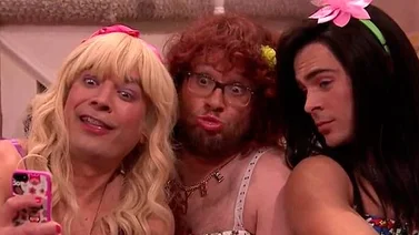 Zac Efron, Jimmy Fallon y Seth Rogen las chicas más bellas de "The Tonight Show Starring"