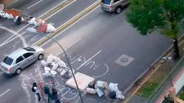 Amaneció cerrada la avenida principal de Caurimare Amaneció cerrada la avenida principal de Caurimare