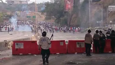 Trancado el paso en la Prados del Este por protesta Trancado el paso en la Prados del Este por protesta