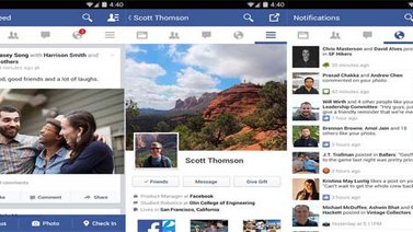 Facebook para Android comienza a añadir su nueva interfaz a todo el mundo