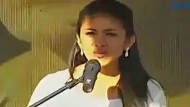 VIDEO: Esta estudiante hizo llorar a Rafael Correa VIDEO: Esta estudiante hizo llorar a Rafael Correa