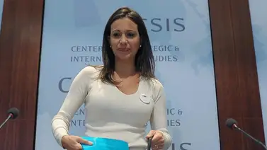 María Corina Machado: "Yo soy Diputada a la AN mientras el pueblo de Venezuela así lo quiera" María Corina Machado: "Yo soy Diputada a la AN mientras el pueblo de Venezuela así lo quiera"