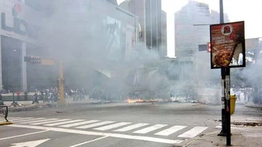 PNB disuelve barricada frente al Centro Comercial Líder en Caracas