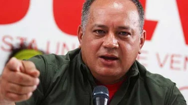 Cabello dice que oposición conspira dirigida por EE.UU. con base en Colombia