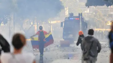Diez lesionados y varios asfixiados en protesta en Altamira Diez lesionados y varios asfixiados en protesta en Altamira