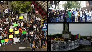 Estudiantes reactivaron protestas en todo el país Estudiantes reactivaron protestas en todo el país