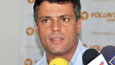 Leopoldo López: "Tenemos que cambiar. No podemos seguir así" Leopoldo López: "Tenemos que cambiar. No podemos seguir así"