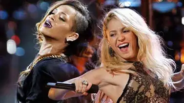 Shakira y Rihanna derrochan sensualidad y química en su último "videoclip" Shakira y Rihanna derrochan sensualidad y química en su último "videoclip"