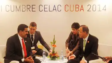 Presidente Maduro se reunió con Ban Ki-moon en La Habana Presidente Maduro se reunió con Ban Ki-moon en La Habana