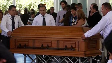 Hoy sepultarán los restos de Mónica Spear y su esposo