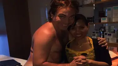 Cristian Castro: "Masajito con Saiote" Cristian Castro: "Masajito con Saiote"