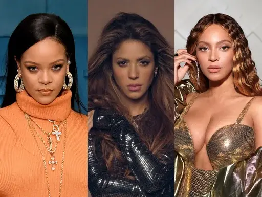 La foto de Shakira, Beyoncé y Rihanna que desató polémica en redes