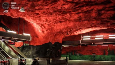 El inusual estilo del metro de Estocolmo