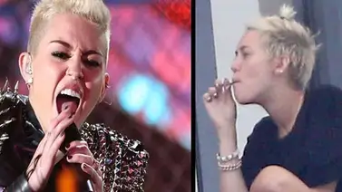Miley Cyrus, ¿fumando marihuana? Miley Cyrus, ¿fumando marihuana?